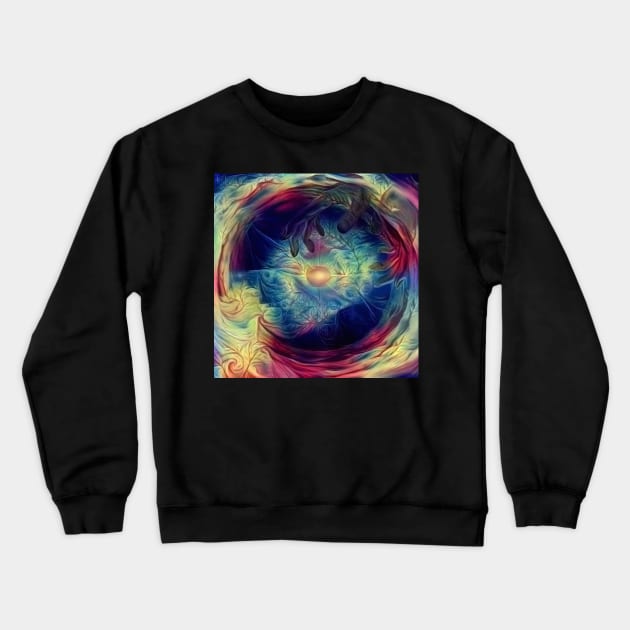 Eye of God Crewneck Sweatshirt by rolffimages